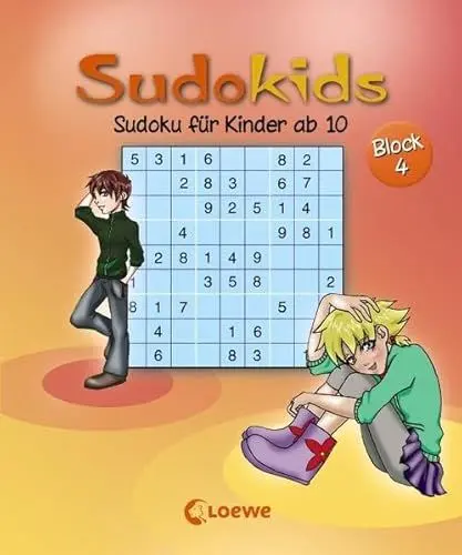 Produktbild: Sudoku für Kinder ab 10. Block 4: Lernspiele zur Förderung des logischen Denkens (Sudokids)