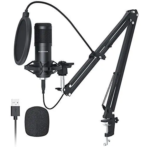 Produktbild: SUDOTACK USB-Kondensatormikrofon, professionelles PC-Nierenmikrofon für Podcasting, Aufnahme, YouTube, Home Studio, Voice Off