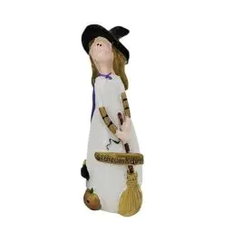 Produktbild: Süße Halloween Hexenfiguren Halloween Hexe aus Kunstharz Hexenstatue Party Mittelstück Innenbereich Skulptur Außenbereich Gartendekoration, Deko Büro Warehouse, Angebote Tages Blitzangebote