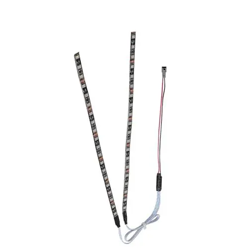 Produktbild: SUMMITDRAGON Elektromutroller Sicherheitsleuchte Mit Starkem Klebstoff Schnell 3 Sekunden Setups Für Outdoor Activity Nacht Pendelsicherheit LED Leuchte