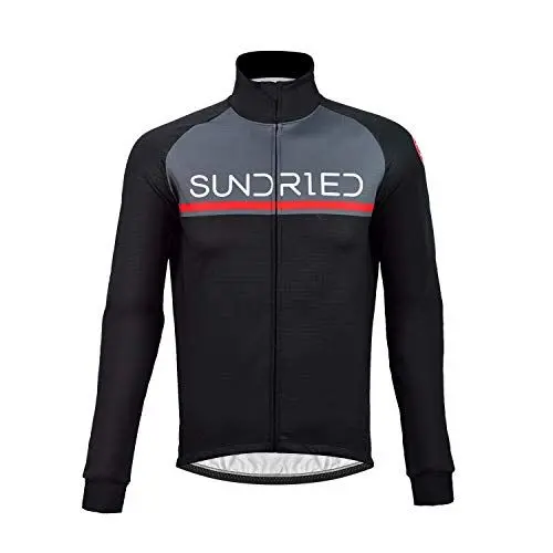 Produktbild: Sundried Herren Thermal Cycling Jacket Waterproof Radtrikot, Schwarz, XL