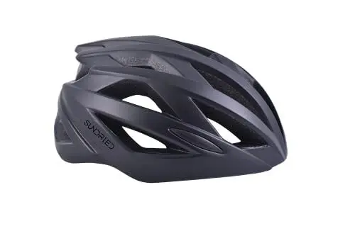 Produktbild: Sundried Rennrad Fahrradhelm Leichter Aero Rennradhelm (Schwarz, L)