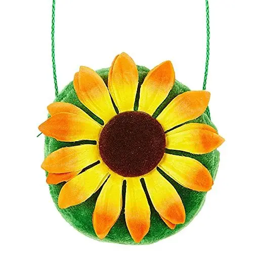 Produktbild: W WIDMANN MILANO Party Fashion 05848 - Handtasche Sonnenblume, Gärtner/in, Blume, Hippie-Kostüm, Accessoire, Mottoparty, Karneval