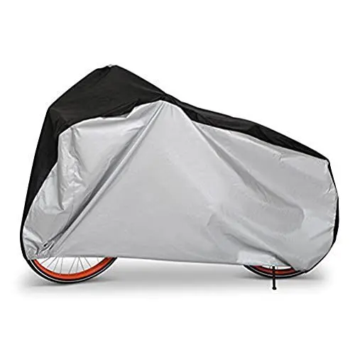 Produktbild: SUNGOOYUE Fahrradabdeckung, wasserdichte 210D Oxford-Faser, UV-Beschichtung, Vordere Schlüssellochabdeckung für Drinnen und Draußen (1)