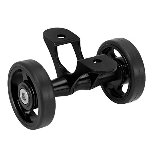Produktbild: SUNGOOYUE Faltrad-Schutzblech Easywheel, Aluminiumlegierungs-Schutzblech-Rollen Doppelrad für Faltrad für Dahon(Schwarz)