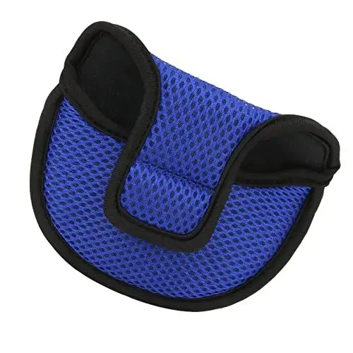 Produktbild: SUNGOOYUE Mallet Putter Covers, Nylon Mallet Putter Headcover mit Klettverschluss, Individuelles Design für Golfausrüstung(Blau)