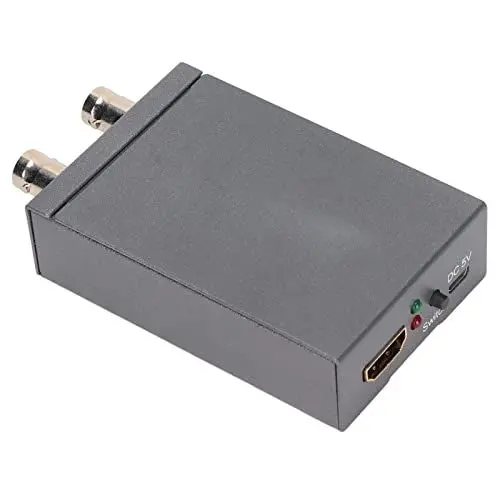 Produktbild: AHD/TVI/CVI/CVBS zu HDMI Konverter, HD Multimedia Schnittstellenkonverter 1080P Videokonverter mit Loop Out für