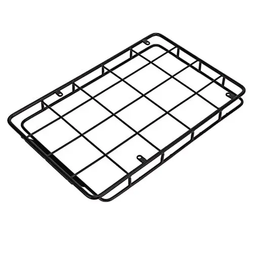 Produktbild: SUNGOOYUE Metall Gepäckträger RC DIY Teil, RC Auto Dachträger Fit für Axial SCX10 1/10 RC Raupenauto