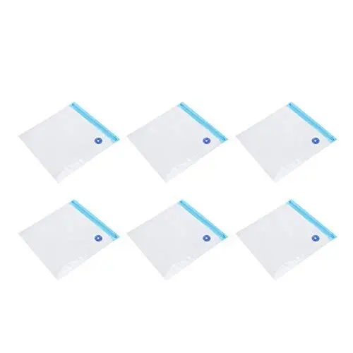 Produktbild: Sunicon 60er-Pack Sous-Vide-Beutel, Vakuumierbeutel für Lebensmittel, wiederverwendbare Beutel mit doppellagigen Reißverschlüssen, entworfene Lebensmittelbeutel, (29 * 22cm)
