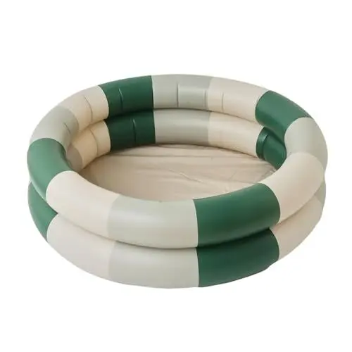 Produktbild: Sunicon Aufblasbarer Ballpool für Kinder, runder, multifunktionaler Sicherheitszaun, auslaufsicheres PVC-Schwimmbecken für den Innen- und Außenbereich (Green)