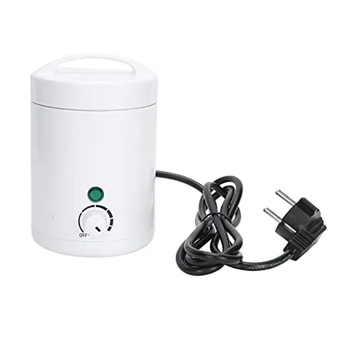 Produktbild: Sunicon Mini-Wachstopfwärmer, kleiner tragbarer Reise-Mehrzweck-Wachswärmer, schnell schmelzendes Epiliergerät zur Haarentfernung, Unisex-Paraffinwachsgerät