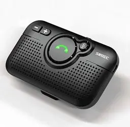 Produktbild: SUNITEC Freisprechanlage für Auto Bluetooth: Support Siri Google Assistant Auto ON Unterstützung Sprachführung Automatische Wiederverbindung 3W Lautsprecher