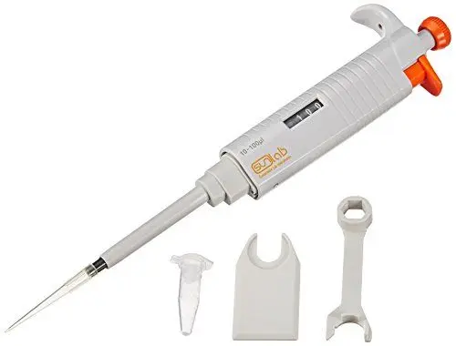 Produktbild: sunLab SU1704 Mikroliterpipette, Autoklavierbar, 10 µL-100 µL Kapazität