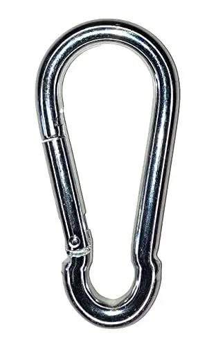 Produktbild: Sunload Feuerwehr-Karabiner Stahl verzinkt Karabinerhaken (11 x 120)