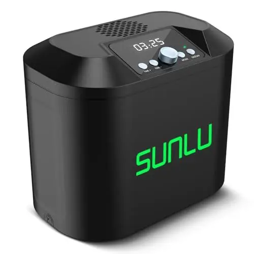 Produktbild: SUNLU Ultraschallreiniger, 2700 ml Ultraschallschmuck Reiniger mit 3 Reinigungsmodi, Professioneller 46000Hz Ultraschallreinigungs für den Täglichen Gebrauch, Brillen, Zahnprothesen, Uhren und Mehr