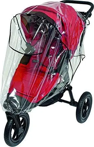 Produktbild: Sunnybaby 10030 Premium-Regenverdeck für XL-Jogger wie Baby Jogger City Elite, tfk Adventure und viele andere mehr, transparent - Qualität: MADE IN GERMANY