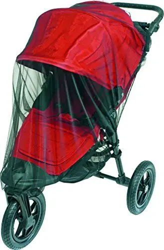 Produktbild: Sunnybaby 10338 Premium-Insektenschutz für XL-Jogger wie z.B. Baby Jogger City Elite, tfk Adventure und viele andere mehr, schwarz - Qualität: MADE IN GERMANY