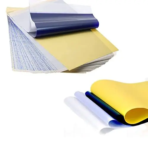 Produktbild: Sunnysam 20 Blatt Tattoo Transferpapier Papier, Tattoopapier A4 Kohlepapier, um perfekte Tattoo-Bilder zu entwerfen