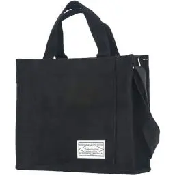 Produktbild: Sunolkie Cord Handtasche Damen - Klein Elegante Tote Shopper Umhängetasche Henkeltasche Modische Schultertasche für Frauen mit Taschen für Arbeit Schule Freizeit, Schwarz