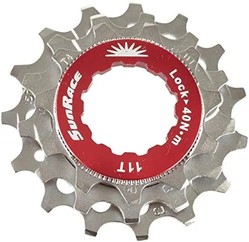 Produktbild: Sunrace Unisex – Erwachsene Kassettenzahnkranz Wechsel-Set-07372733 Wechsel-Set, Silber, 11-13-15 Zähne