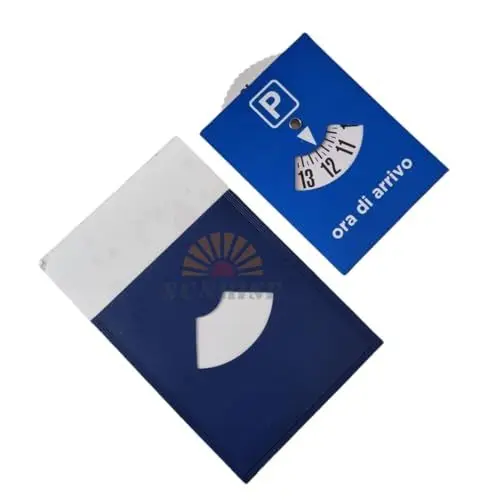 Produktbild: Sunrise Parkscheibe Auto Parkuhr Parkscheibe 24 Stunden für Auto Zeitleiste Auto und Motorrad Zubehör Auto Innenraum Parkscheibe Ankunft Parkscheibe Parkscheibe (2)