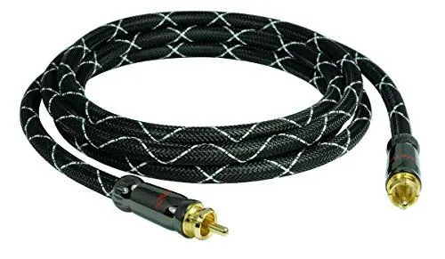 Produktbild: SunshineTronic BlackLine Subwoofer-Kabel | 1m