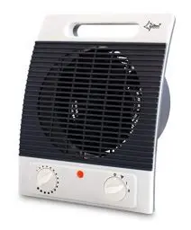 Produktbild: SUNTEC Heizlüfter AirBooster 2000 | Fan Heizung Ventilator Elektrisch 2000 Watt | 2 Stufen, Leise | Energiesparend | Heizer für Tisch, Schreibtisch, Büro, zum Heizen der Wohnung Heitz Lüfter