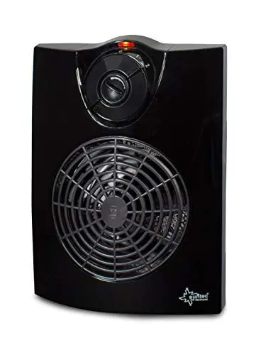 Produktbild: SUNTEC Heizlüfter AirBooster Elite 2000 - Heiz-Ventilator 2000 Watt | 2 Heizstufen | Tischheizer Elektrisch Energiesparend | Heating Fan perfekt für Wohnzimmer Schlafzimmer oder Schreibtisch