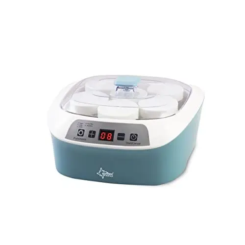 Produktbild: SUNTEC Joghurtbereiter YOG-8588 digital | Joghurtmaschine zum Joghurt selber Machen | Joghurt-Maker für Joghurt ohne Zusatz | Inklusive 6 Gläser mit Deckel à 170 ml | Ideal für Ihr Morgen Müsli