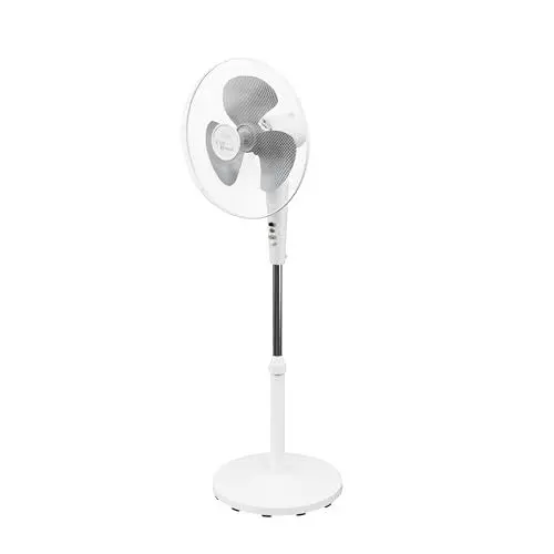 Produktbild: SUNTEC Ventilator Leise | Stand Standventilator CoolBreeze 4000 | Leise 40 cm Durchmesser, 50 Watt | Fan Windmaschine Weiss | für Bett, Schlafzimmer, Büro, Wohnung, Terrasse