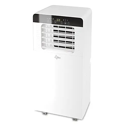 Produktbild: SUNTEC Mobiles lokales Klimagerät Motion 2.0 Eco R290 | Klimaanlage für Räume bis 25 qm | Abluftschlauch | Kühler und Entfeuchter mit ökologischem Kühlmittel | 7.000 BTU/h | Für Wohnung und Büro