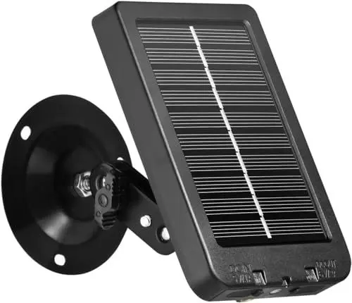 Produktbild: SUNTEKCAM Solarpanel für Fotofalle DC 6 V 1500 mAh wiederaufladbarer Akku, Jagdzubehör für Fotofalle, für Jagdkameras mit 6 V