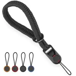 Produktbild: Sunya Kamera Handschlaufe mit Schnellverschluss. Verstellbarer Kameragurt für verschiedene Handgelenke, Ultraleichtes Gewicht Paracord Band Handgelenkschlaufe für DSLR