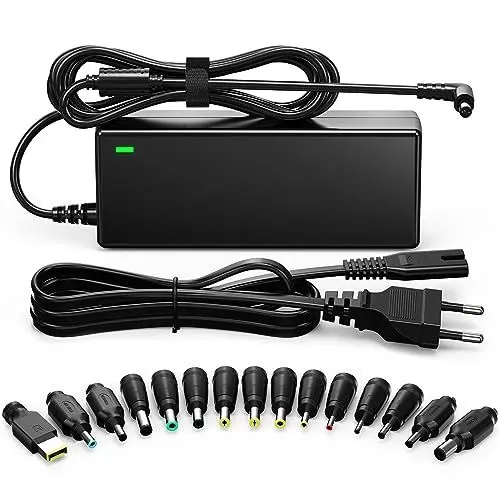 Produktbild: SUNYDEAL 90W Universal Netzteil Laptop Ladekabel Ladegerät für HP Lenovo ASUS Acer Dell Medion Charger 19V 19.5V 20V 4.74A Max AC Adapter mit 15 Stecker Ohne USB C -not for Asus ROG/Tuf Lenovo Legion