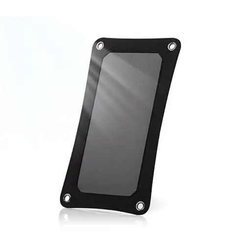 Produktbild: SUNYIMA Mini Solarpanel, 7W 5V USB IBC Solar Panel Ladegerät mit eingebautem Spannungsstabilisierungssystem für Smart Phone, Camping Laternen, Kleine Fans Monitor