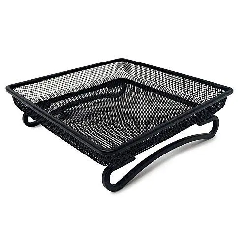 Produktbild: Super Idee Feinmaschige Bodenfutterstation Futterschale mit Bodenstützen Futterspender Futterhaus Futterhalter für Wildvögel Amsel Rotkehlchen Spatzen Meise Igel Eichhörnchen Kaninchen Bodenfresser