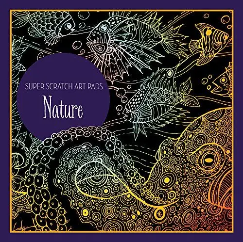 Produktbild: Super Scratch Art Pads: Nature