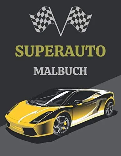 Produktbild: Superauto Malbuch: Luxusautos Supersportwagen