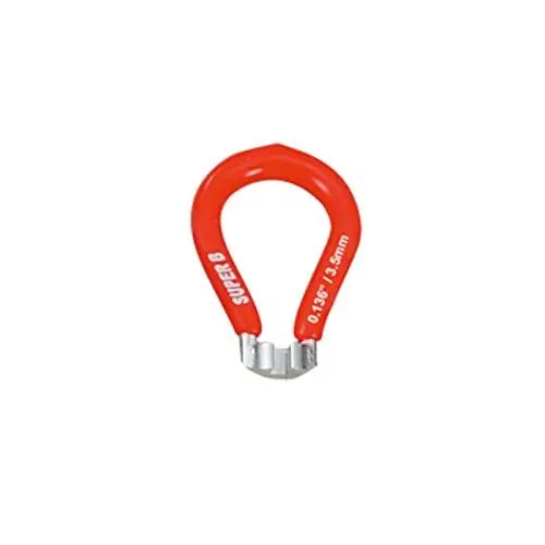 Produktbild: SUPER-B Unisex-Adult Pro Speichenschlüssel 3,45 mm, Red, 13G