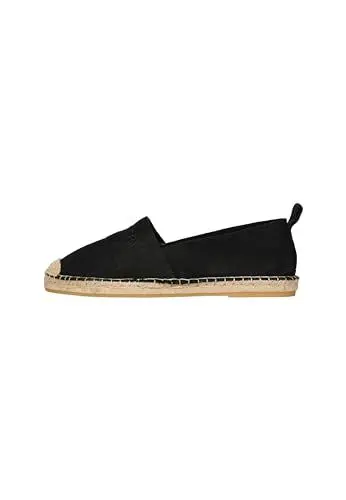 Produktbild: Superdry Damen Canvas-Espadrilles Schwarz 40