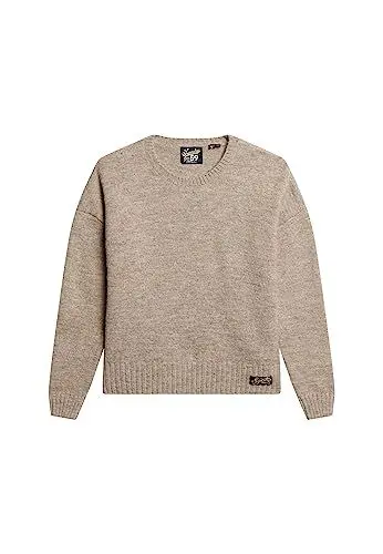 Produktbild: Superdry Damen Einfarbiger Pullover T-Shirt, Fallon, 32