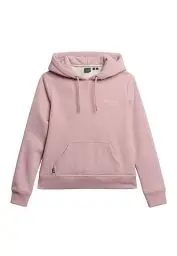 Produktbild: Superdry Damen Essential Logo Hoodie Sweatshirt, Rosa (La Soft Pink Marl), 36
