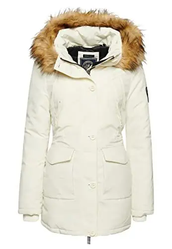 Produktbild: Superdry Damen Everest Parka Winterweiß 42