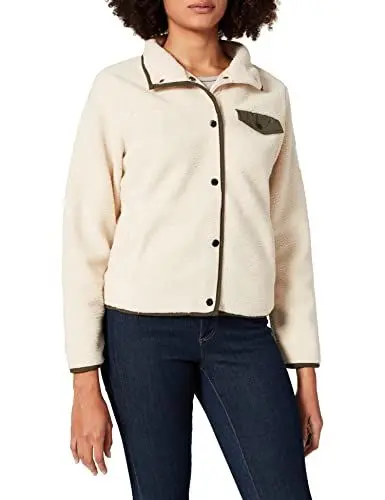 Produktbild: Superdry Damen Expedition Fleece Jacket Cardigan Sweater, New Chalk, XL