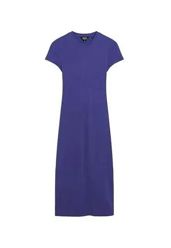 Produktbild: Superdry Damen Midi-T-Shirt Kleid, Marineblau, 34