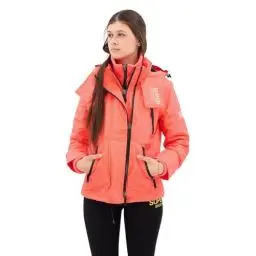 Produktbild: Superdry Damen Mountain Windbreaker Jacke mit Kapuze Hyper Feuer Pink 40