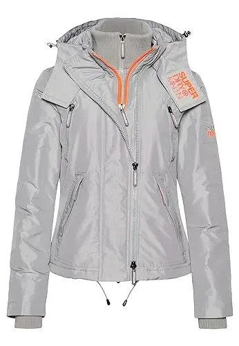 Produktbild: Superdry Damen Mountain Windcheater Jacke, Taubengrau, 38