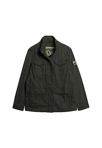 Produktbild: Superdry Damen St Tropez M65 Verzierte Militärjacke Surplus Goods Olivgrün 38