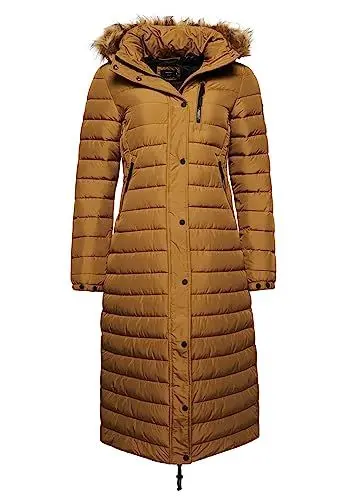 Produktbild: Superdry Damen Abrigo de Invierno A4-gepolstert, Sandstone, 42