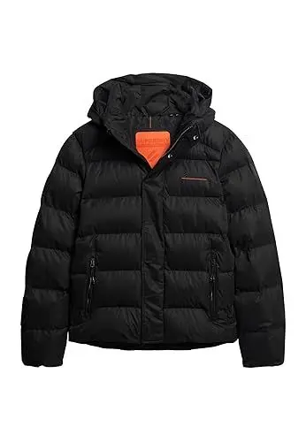 Produktbild: Superdry Herren Chaqueta Acolchada Jacke, schwarz, XXL